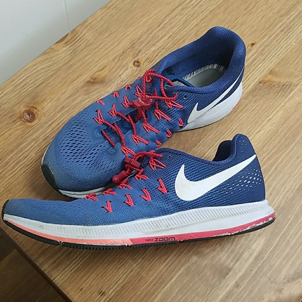 Nike Pegasus 33 Red White and Blue Sz10